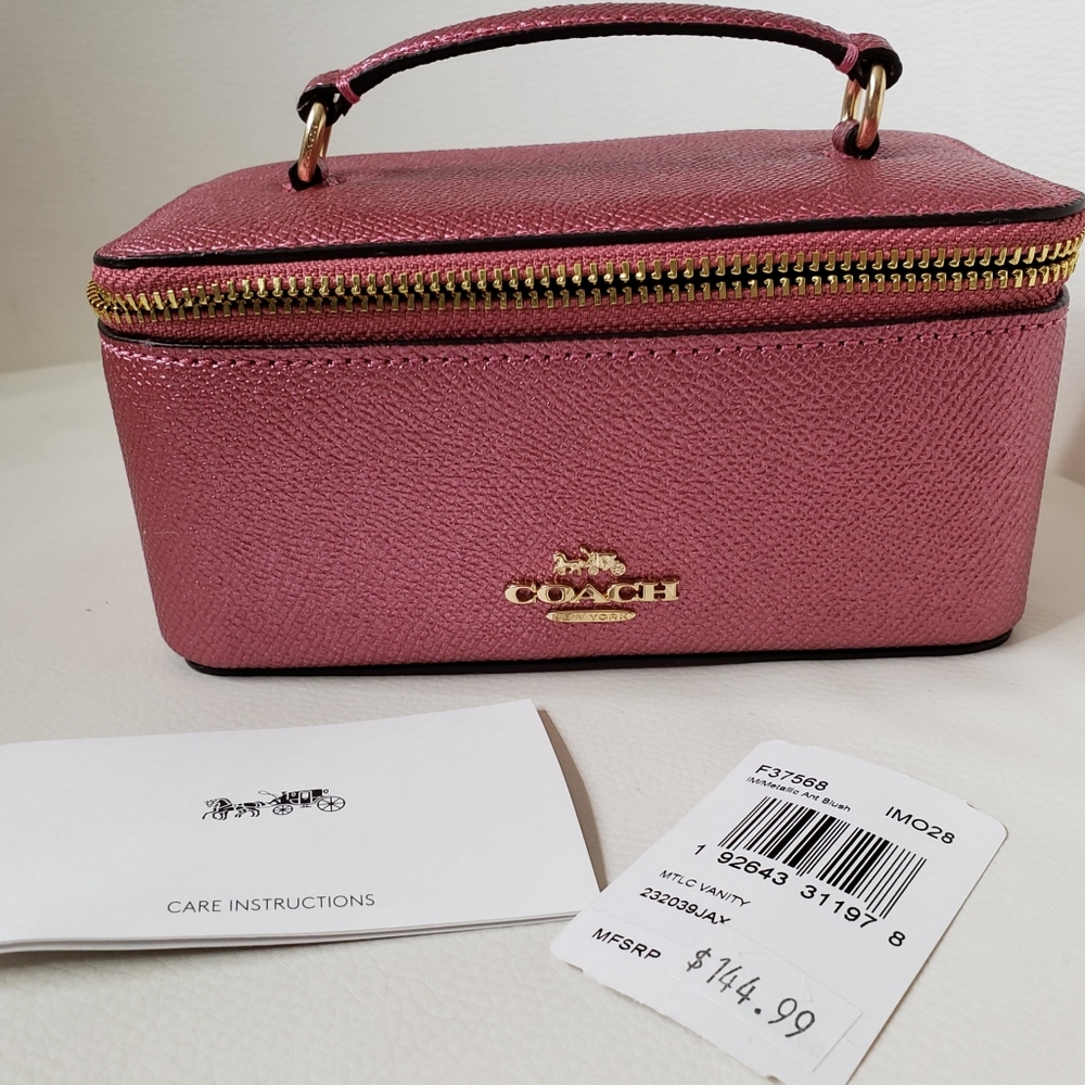 Coach Metallic Jewelry Case - Picture 3 of 7